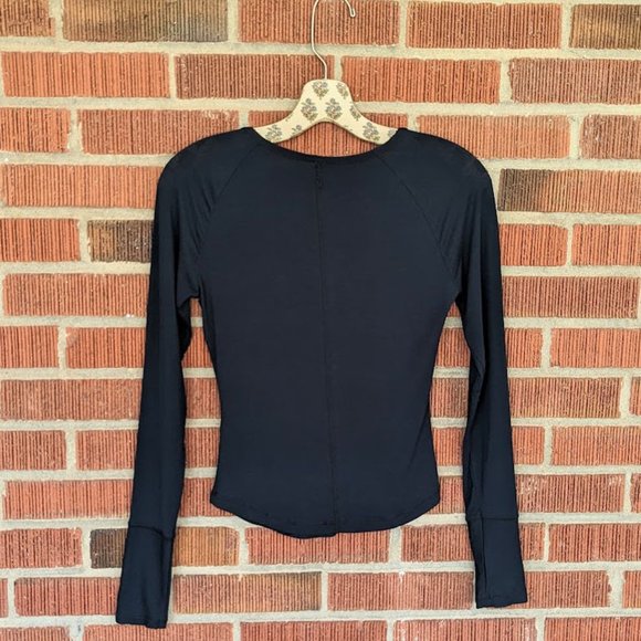FREE PEOPLE Logan Layering Top / Black - Picture 4 of 5
